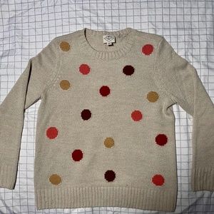 St. John's Bay Polka Dot Valentines Sweater